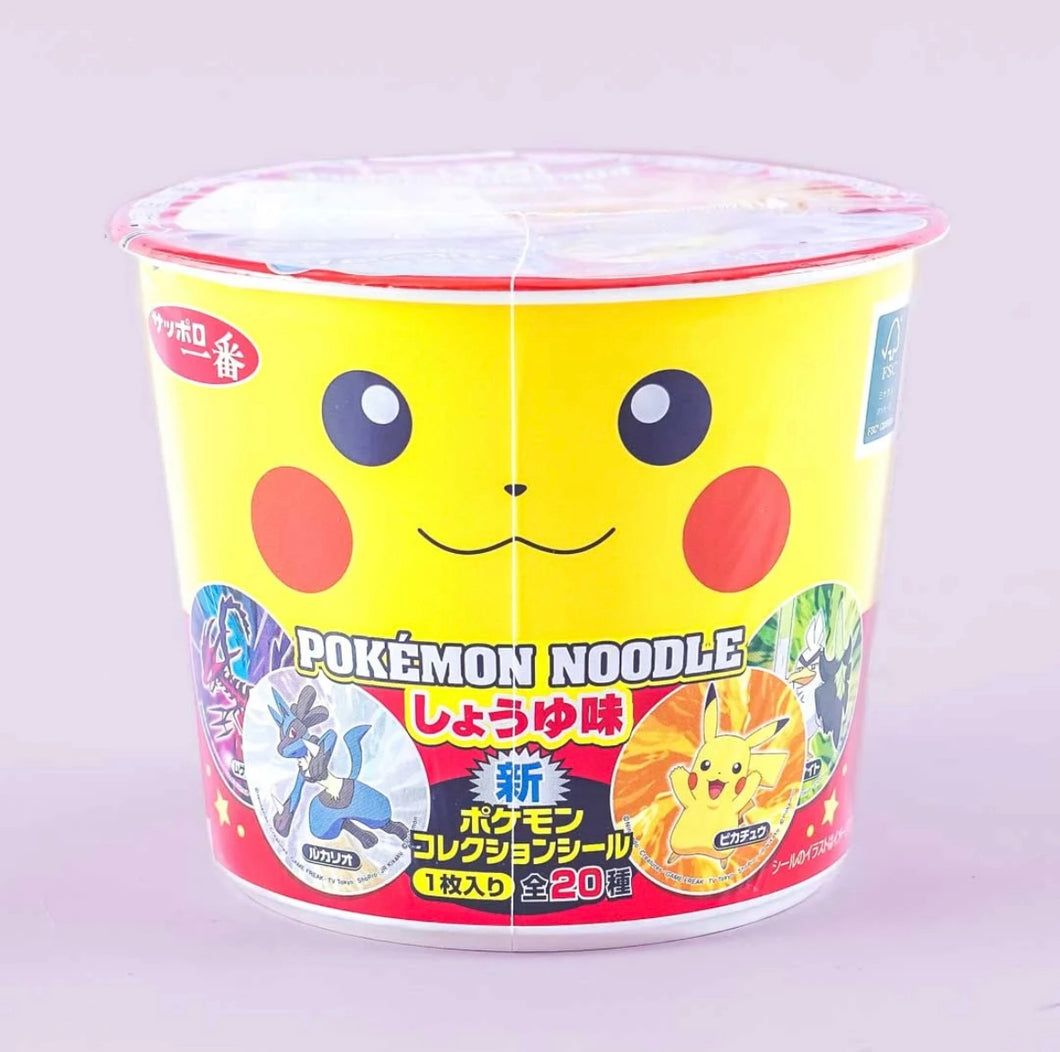 Pokemon Sapporo Ichiban Noodle Bowl - Soy Sauce