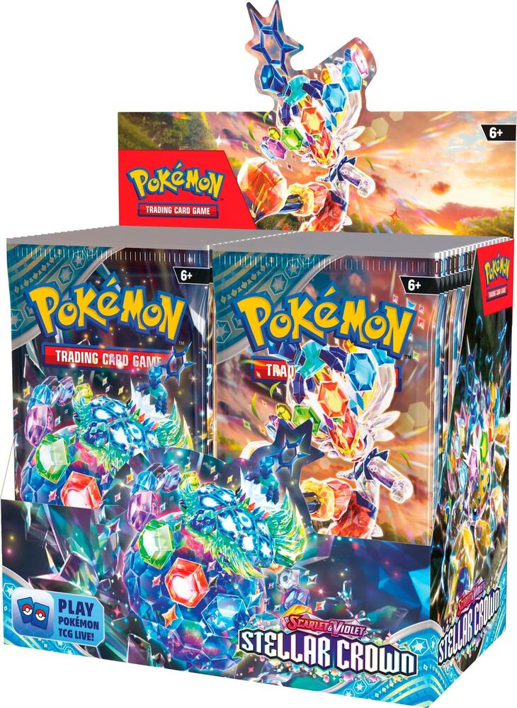 Pokemon TCG: Stellar Crown Booster Box - SV07 – R.E.V. Boutique