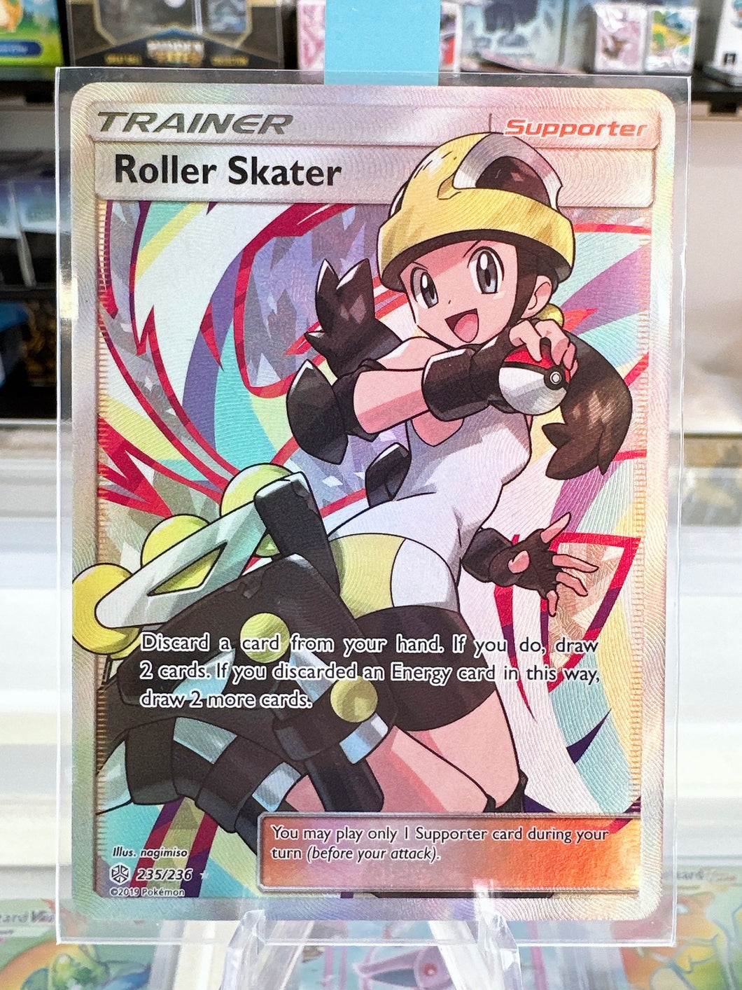 Roller Skater (Full Art) - SM - Cosmic Eclipse - NM