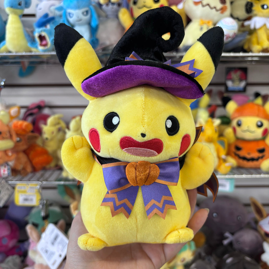 Pikachu Witch Halloween Plush 2024