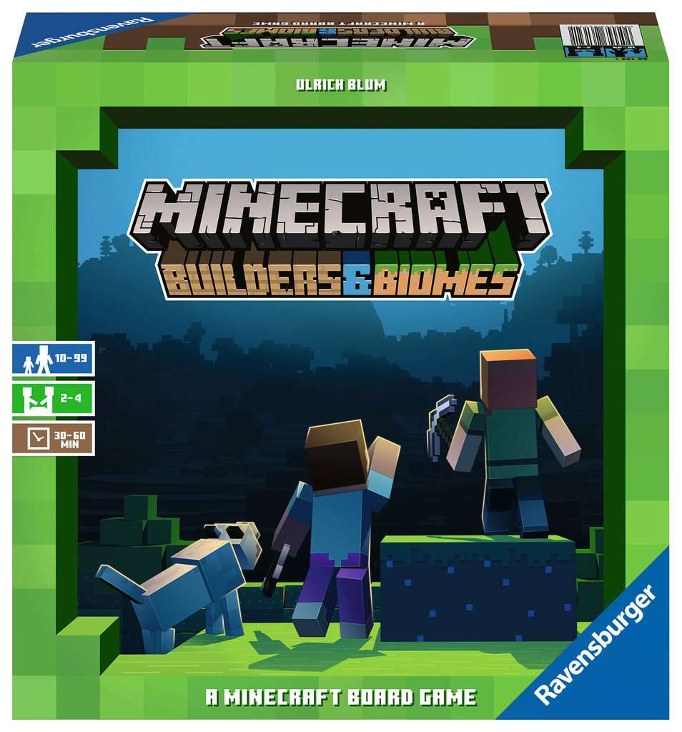 Ravensburger Minecraft: Builders & Biomes Strategy Board Game