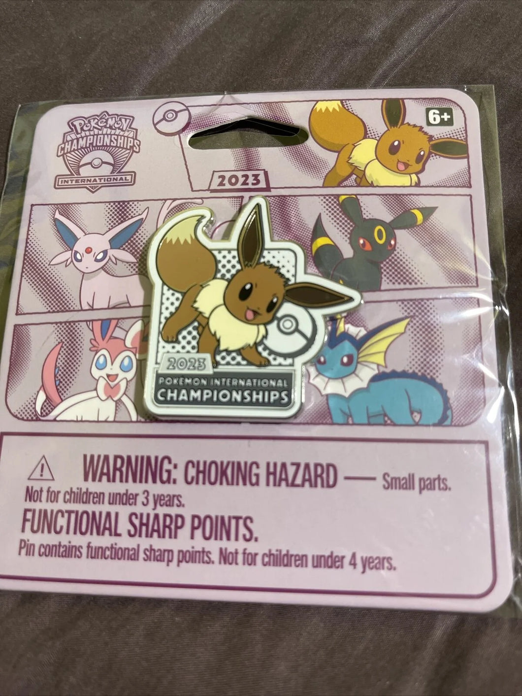 Eevee Pin NAIC 2023 Exclusive