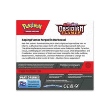 Load image into Gallery viewer, Pokemon TCG: Scarlet &amp; Violet Obsidian Flames Booster Display Box
