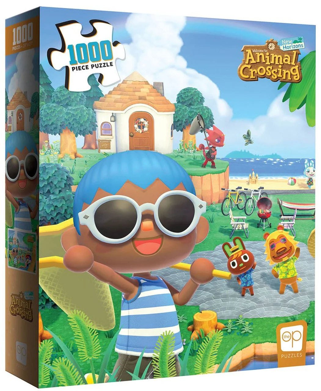 Usaopoly Animal Crossing: New Horizons Summer Fun Puzzle 1000-Piece Jigsaw